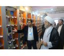 بازدید دکتر شهریاری از غرفه «سازمان مطالعه و تدوین»