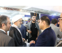 بازدید دکتر شهریاری از غرفه «سازمان مطالعه و تدوین»