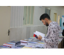 نمایشگاه هفته کتاب «سمت» در دانشگاه کردستان افتتاح شد+عکس