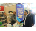بازدید معاون اجرایی «سمت» از غرفه سازمان مطالعه و تدوین در سیوششمین نمایشگاه بینالمللی کتاب تهران