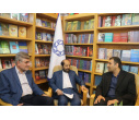 بازدید معاون پژوهشی «سمت» از غرفه دانشگاه ادیان و مذاهب در سی‌وششمین نمایشگاه بین‌المللی کتاب تهران