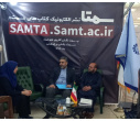 بازدید استاد معارف اسلامی از پاکستان از غرفه نشر الکترونیک «سمت»