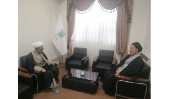 دیدار و گفتگو رئیس سازمان «سمت» با مدیر حوزه علمیه مدرسه عالی فقاهت و معاون پژوهشی دانشگاه رضوی