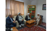 دیدار دکتر مهدوی‌زادگان با آیت الله سبحانی