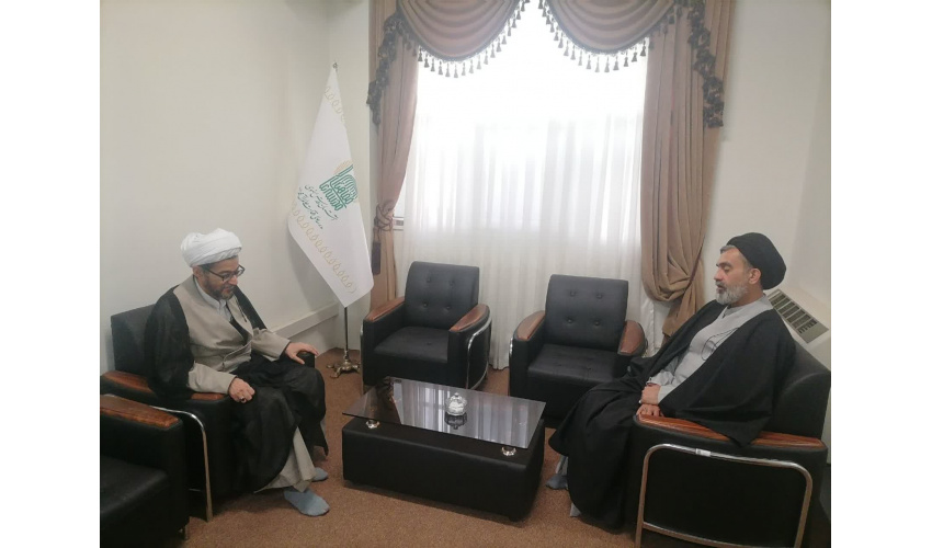 دیدار و گفتگو رئیس سازمان «سمت» با مدیر حوزه علمیه مدرسه عالی فقاهت و معاون پژوهشی دانشگاه رضوی
