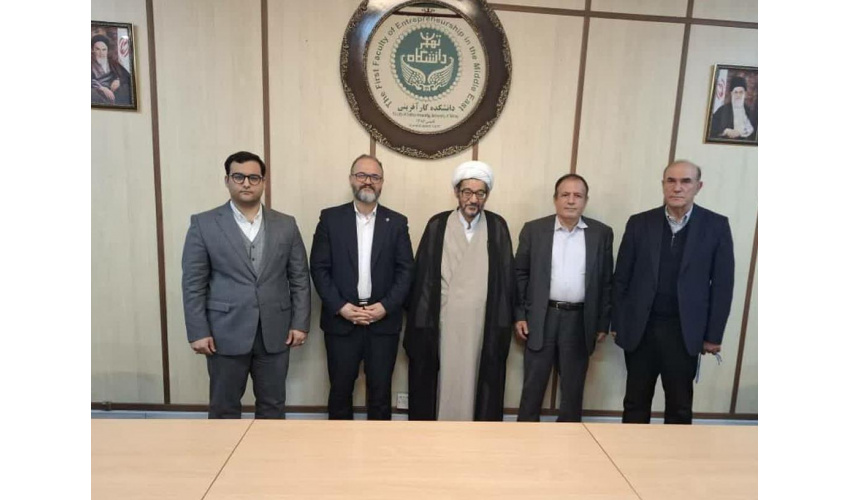 دیدار و گفتگوی رؤسای «سمت» و دانشکده کارآفرینی دانشگاه تهران